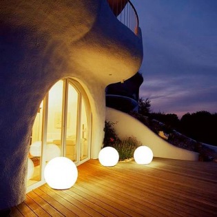 Moonlight Vollkugel mit Aufschraubsockel