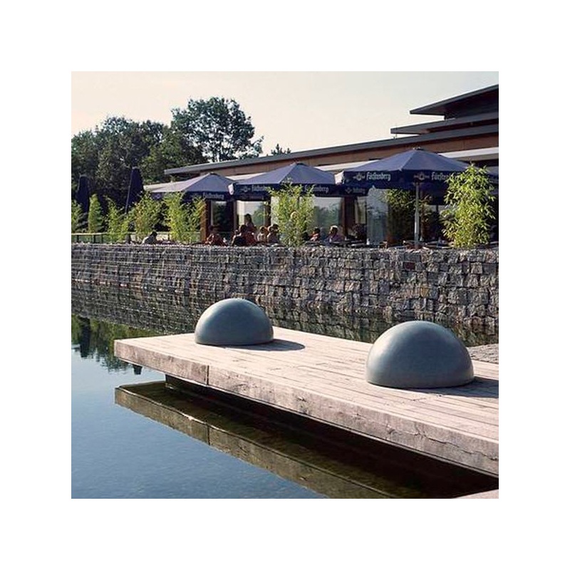 Moonlight Halbkugel Stone Look mit Kabel